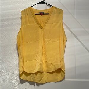 Yellow Sleeveless Top